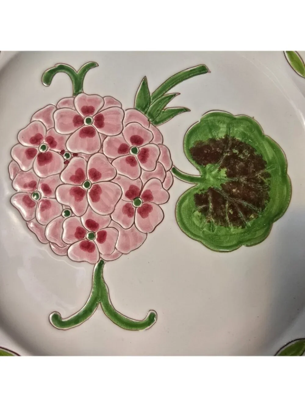Vintage Italian 1671 Octagonal Lunch Plate 9.75